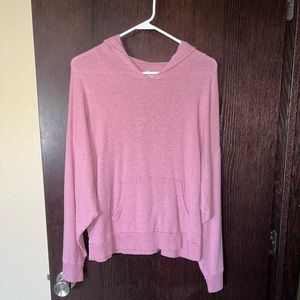 Soft and Sexy AE pink lightweight hoodie